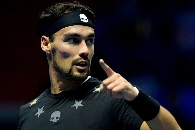 Fognini, il titolo sul veloce non arriva