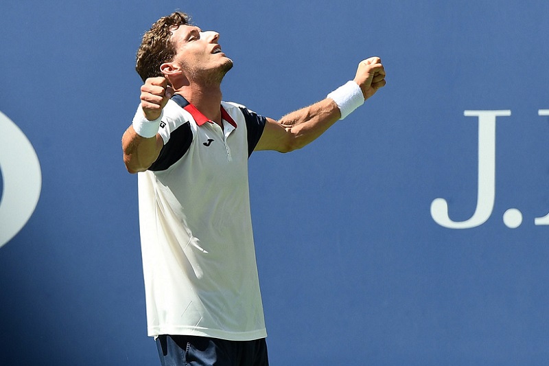 Il duro lavoro di Pablo Carreno Busta