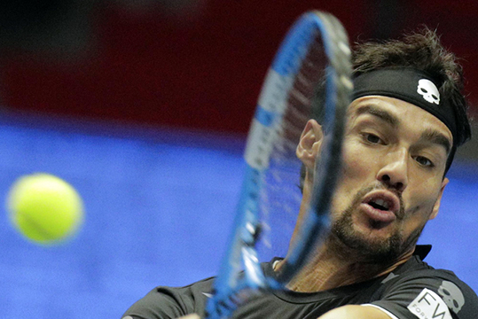 Italia sotto il 50%, bene solo Fognini e Seppi