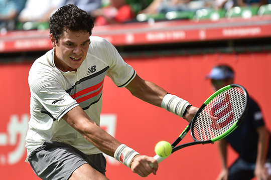 Raonic torna e vince, ma senza rovescio
