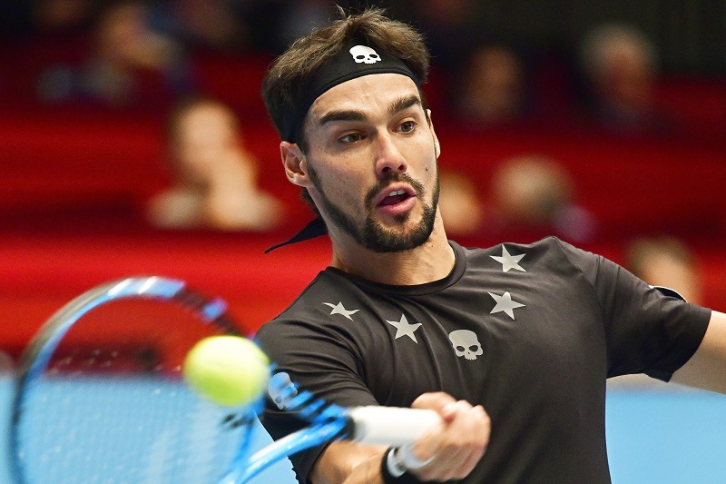 49 errori e la prima di servizio tradiscono Fognini