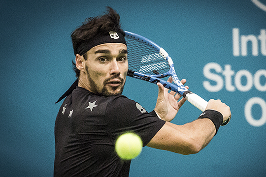 Carattere Fognini, di nuovo al fotofinish