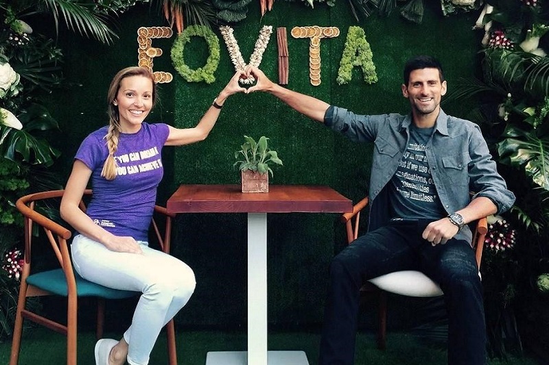 La mensa dei poveri griffata Novak Djokovic