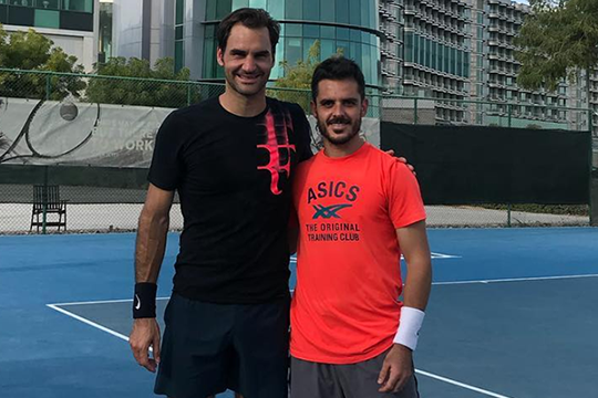 Federer chiama, Fabbiano risponde: 4 giorni col Re