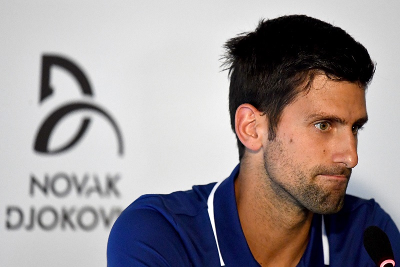 Paura Djokovic: niente Abu Dhabi, AO a rischio