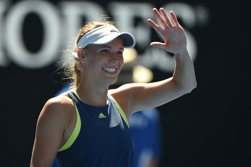 L’esperienza aiuta Caroline: prima finale in Australia