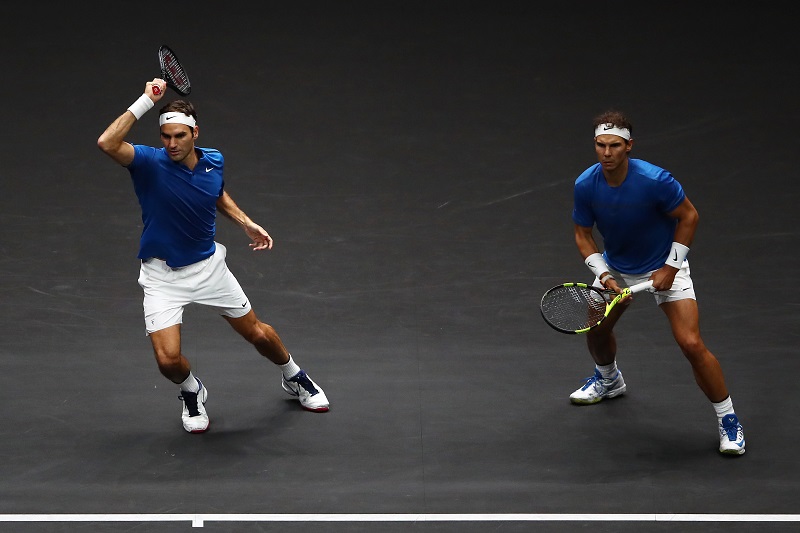Federer: “Niente doppio con Rafa in uno Slam”