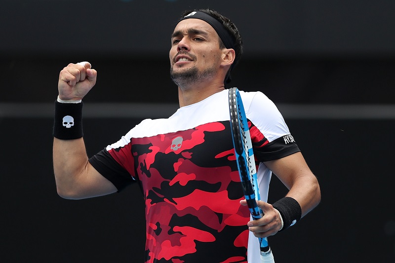Fognini, Davin e la forza della tranquillità