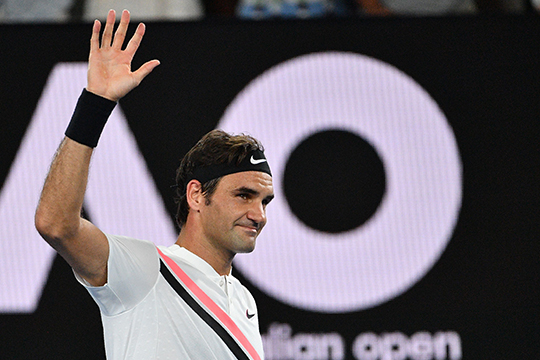 A Roger Federer basta il compitino