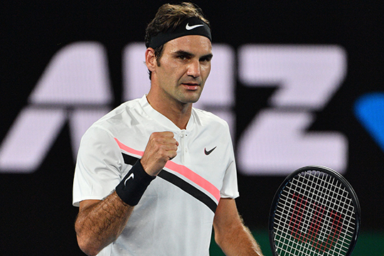 Al fresco della sera, Federer non corre rischi