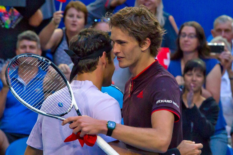 Federer e i consigli ad Alexander Zverev