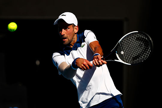 Monfils si squaglia, Djokovic ringrazia