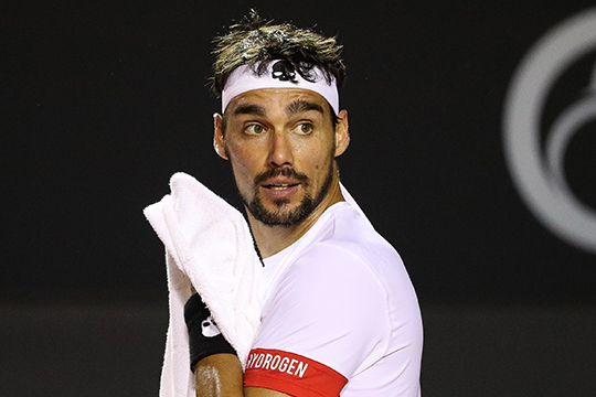 Fognini, la quarta rimonta non riesce