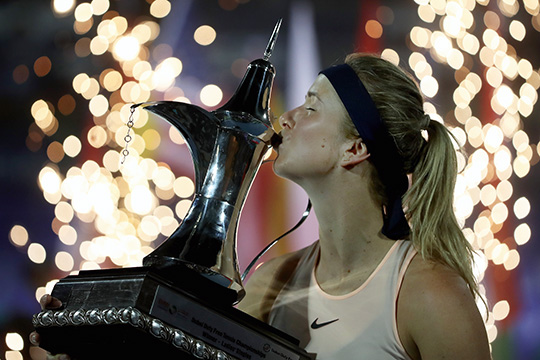 La regina di Dubai è ancora Elina Svitolina