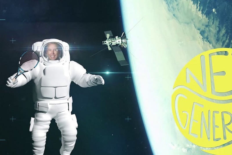 Giocare a tennis nello spazio? Adesso si può!