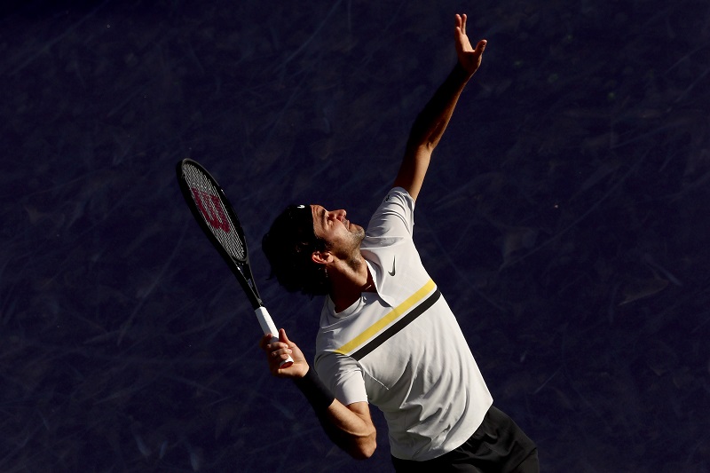 Federer domina e “vede” e quel record del 2006