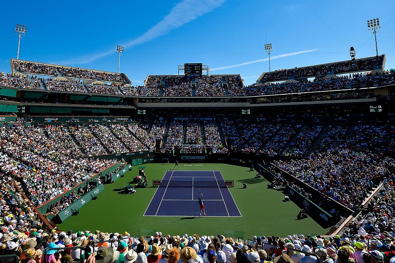 Spettacolo Indian Wells: telecamere su tutti i campi!