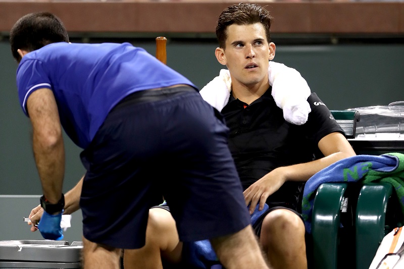 Thiem: un mese di stop alla vigilia della terra