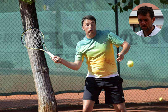 «Il Renzi tennista? Sparacchia un po’ troppo»