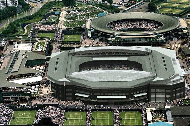Wimbledon vuole triplicare il suo spazio