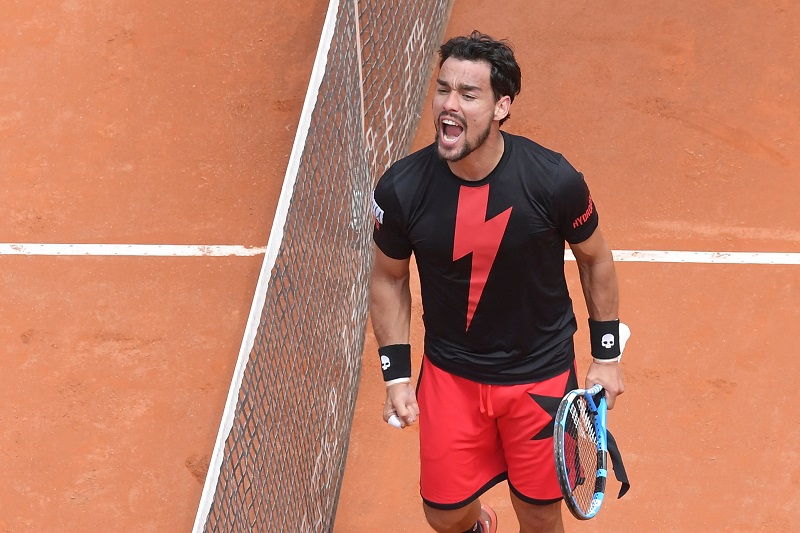 Fognini-Roma: è scoppiato il grande amore