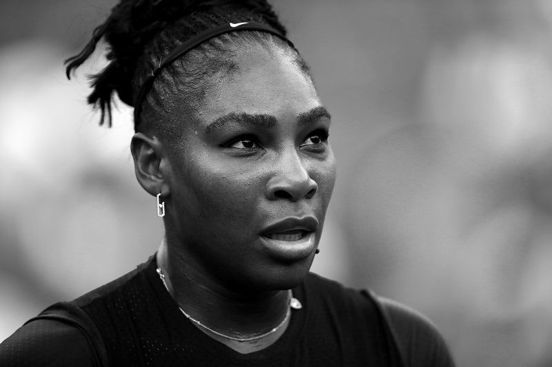 Serena Williams e un miracolo in testa