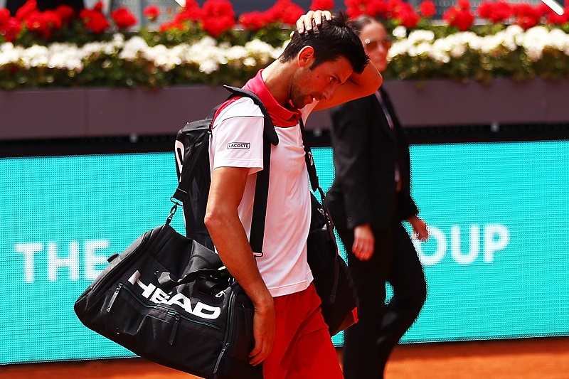 Nole, si fa dura: “Non è la fine del mondo”