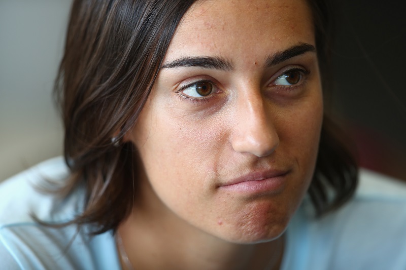 Caroline Garcia, l’aeroplanino telecomandato