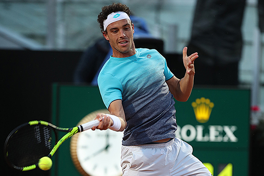 Cecchinato ci prova, ma Goffin ne ha di più