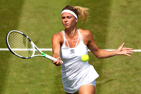 La miglior Giorgi, nel momento ideale