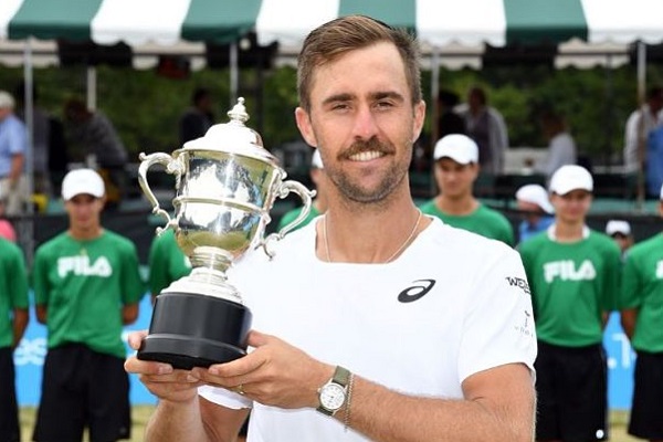 Steve Johnson è più rapido della pioggia