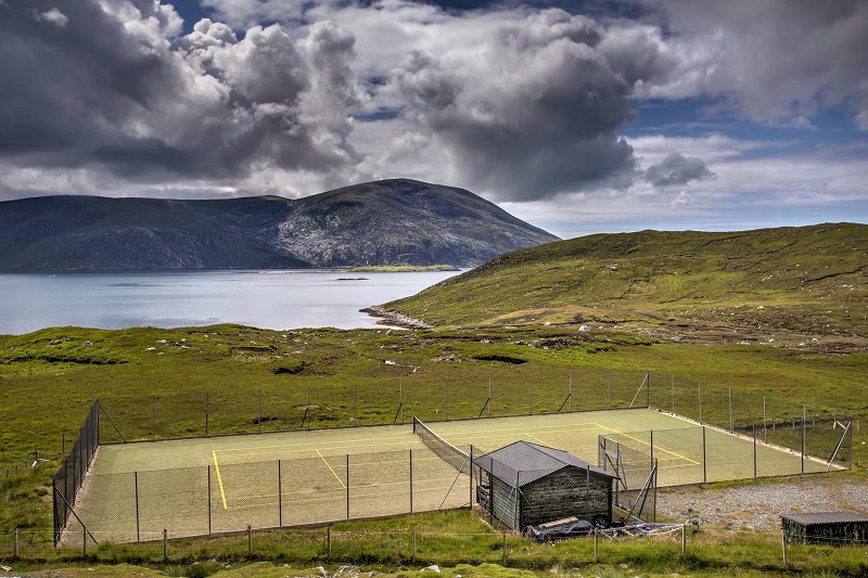 Il campo da tennis più remoto al mondo
