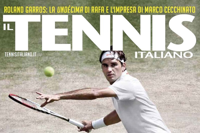 Il Tennis Italiano di luglio è in edicola!