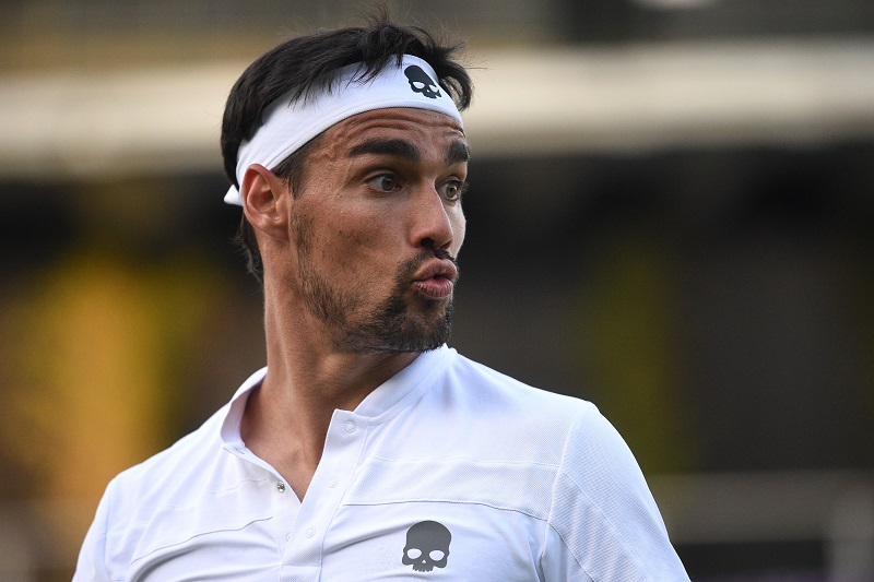 Fognini per battere Panatta e Pietrangeli