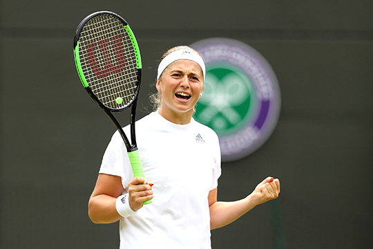 Ostapenko: dalle stalle alle stelle in 44 giorni
