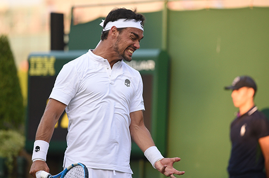 Fognini si spegne contro Vesely: bye bye ottavi