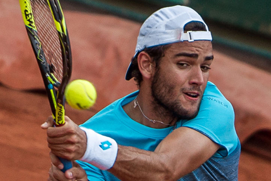 Berrettini ok, Cecchinato e Lorenzi si fermano