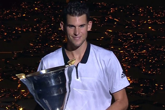 Thiem ride anche indoor: titolo ATP n.11