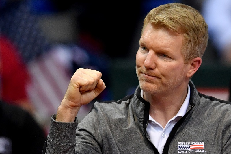 Jim Courier saluta la Davis a stelle e strisce