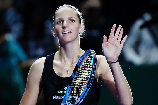 Karolina vince, passa e condanna la Kvitova
