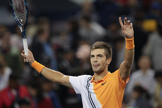 Super Coric stende Federer e si guadagna Djokovic