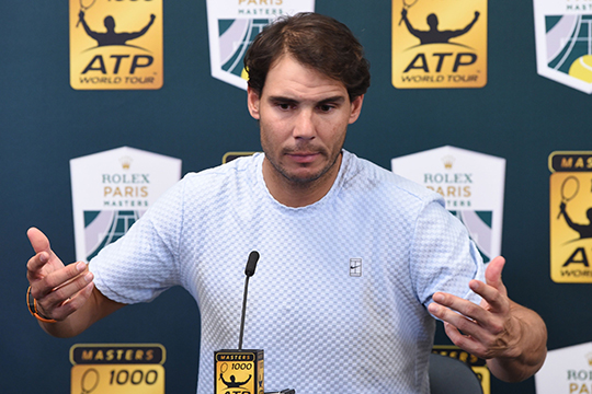 Nadal rinuncia a Bercy, Djokovic tornerà n.1