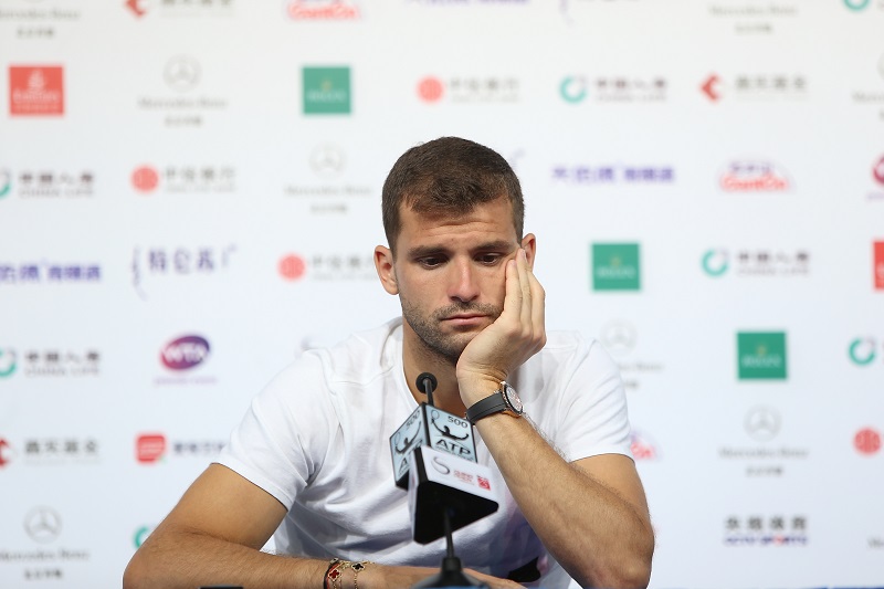 La grande crisi di Grigor Dimitrov