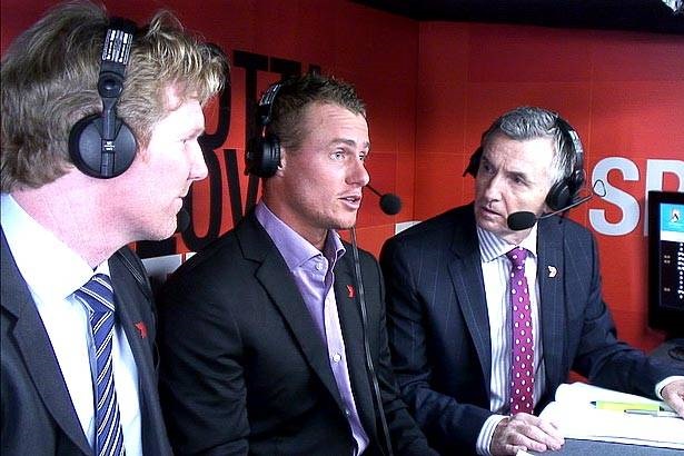 Hewitt approda in cabina di commento