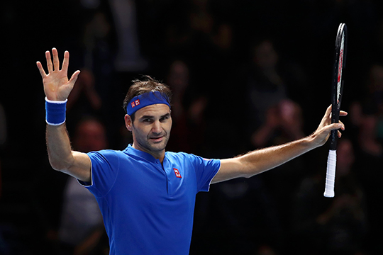 Federer scaccia la paura e fa 15 semifinali