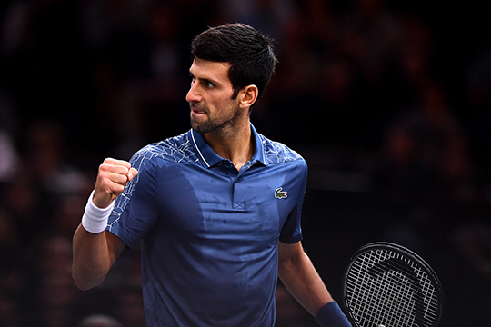 A Djokovic il “bentornato” dei colleghi