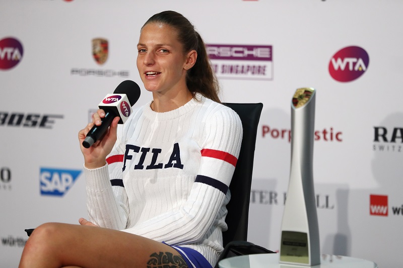 Karolina Pliskova rinnova con FILA