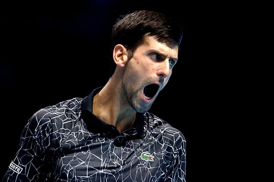 Gli altri arrancano, “Nole” va come un treno