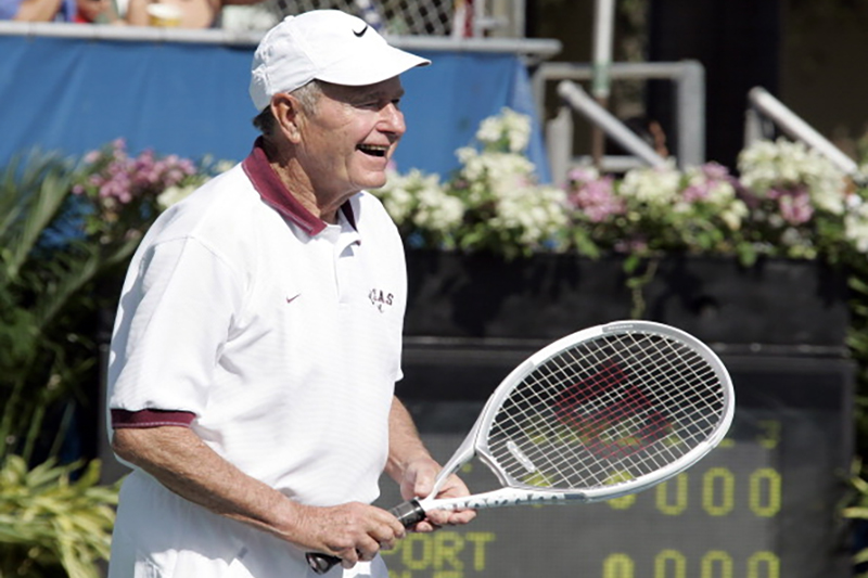 Addio a George H. W. Bush, il Presidente Tennista