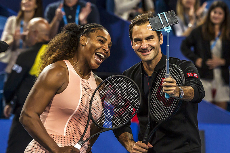 FEDERER-SERENA SHOW!